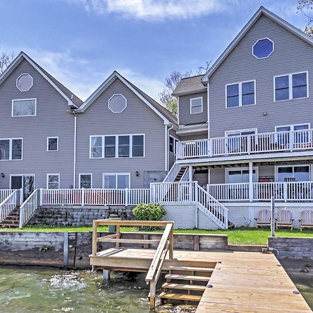 Waterfront Seneca Lake House Fire Pit And Boat Dock Geneva Ngoại thất bức ảnh